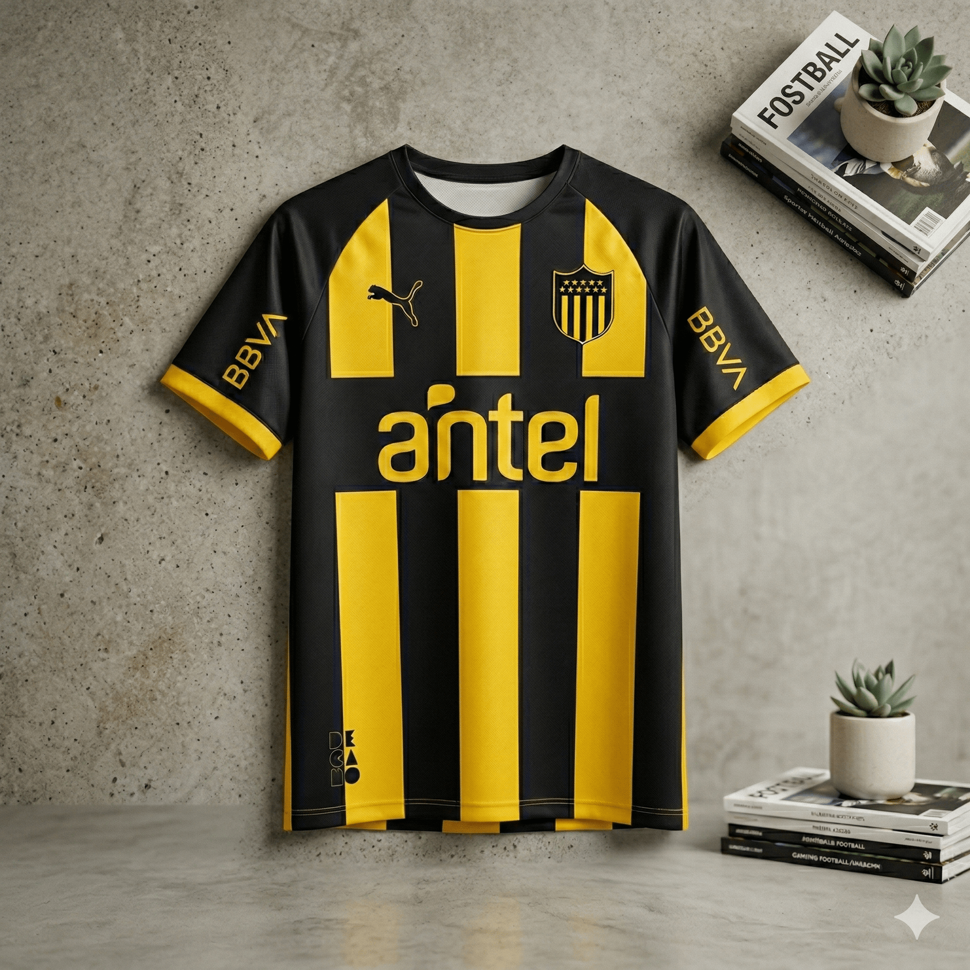 Camiseta Titular Peñarol 2026 - Aurinegra Clásica - Nexo StoreNexo Store